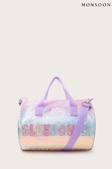 Monsoon Purple Sleepover Sequin Bag (B73065) | $74
