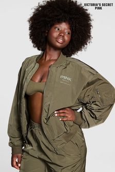 Victoria's Secret PINK Olive Green Parachute Cargo Bomber Jacket (B74121) | €91