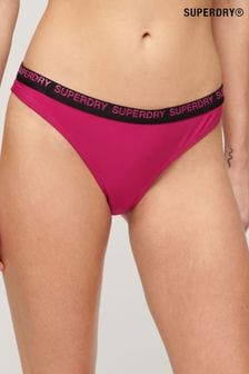 SUPERDRY Pink SUPERDRY Elastic Cheeky Bikini Briefs (B74128) | €37