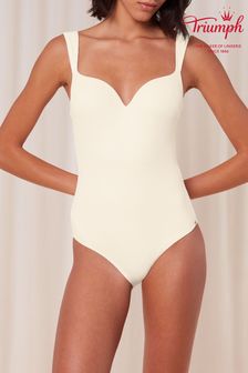 Triumph Summer Glow White Swimsuit (B74458) | LEI 477