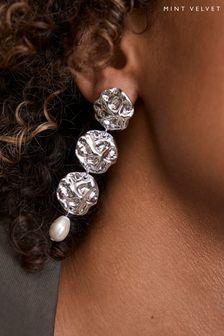 Silber - Mint Velvet Ohrringe mit Scheibendetails (B74508) | 44 €
