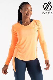 Orange - T-shirt Dare 2b Discern à manches longues (B74911) | €25
