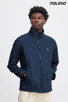 Blau - Blend Leichte Jacke mit Stehkragen (B75557) | 55 €