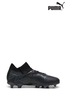 Puma Black Kids Future 7 Pro Fg/Ag Unisex Football Boots (B75680) | $146