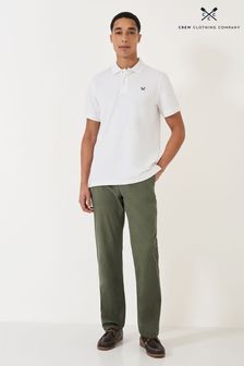 Зеленый - Прямые брюки чинос Crew Clothing (B76194) | €86