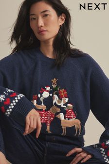 Next navy jumpers 2025
