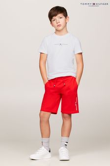 Tommy Hilfiger Red Essential Shorts Set
