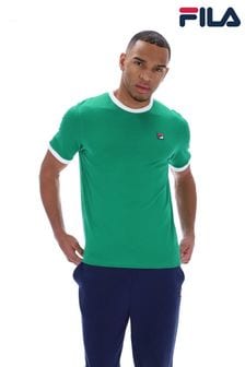 Fila Green Marconi Essential Ringer T-Shirt (B76679) | KRW53,400