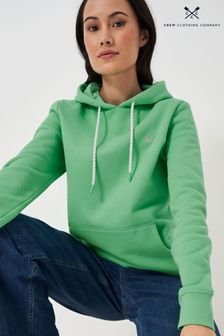 Зеленый - Хлопковая толстовка классического кроя Crew Clothing (B76828) | €65