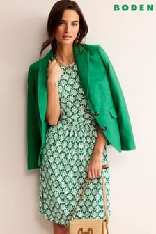 Boden Green Amelie Jersey Dress (B77221) | $94