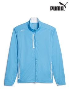 Puma Blue Golf Channel Softshell Mens Jacket (B77326) | €141