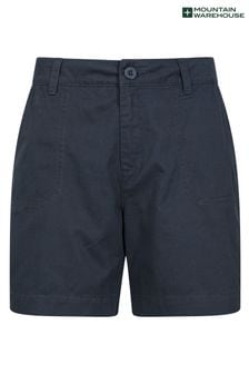 Mountain Warehouse Blue Bayside 100% Organic Cotton Womens Shorts (B77498) | kr299