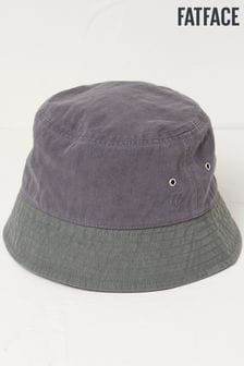 FatFace Grey Colour Block Bucket Hat (B77500) | 99 QAR