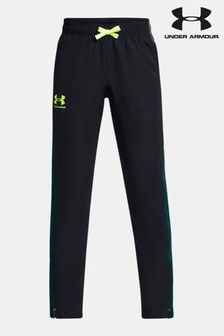 Under Armour Black/Teal Blue Unstoppable Joggers (B77680) | SGD 68