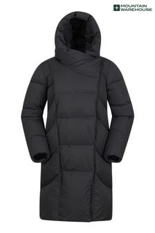 Mountain Warehouse Black Womens Cosy Wrap Extreme Down Jacket (B78339) | €242