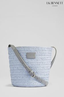 أزرق - حقيبة باكيت رافيا Mandy من Lk Bennett (B78552) | 57 ر.ع