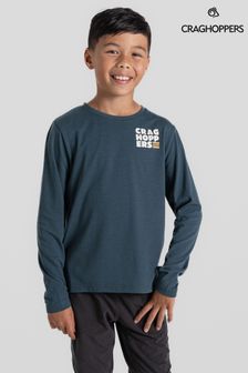 Craghoppers Blue NL Cruz Long Sleeved T-Shirt (B79198) | KRW53,400