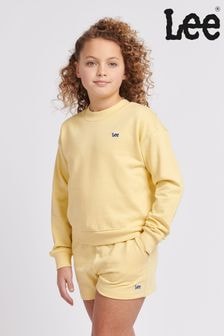 Lee Girls Yellow Regular Fit Badge Sweatshirt (B79503) | $60 - $72