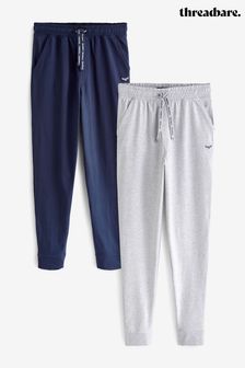 Threadbare Blue Pyjama Trousers 2 Pack (B79948) | $41