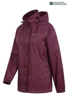 Пурпурный - Женская непромокаемая куртка Mountain Warehouse Pakka (B80050) | €54