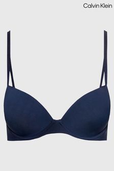 Calvin Klein Blue Plain Bra (B80287) | €60