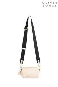 Oliver Bonas Cream Naha Crossbody Bag (B80299) | $72