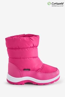 Cotswolds Pink Tirely Wellingtons Boots (B80430) | ₪ 101