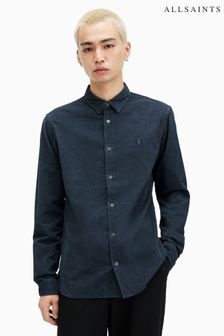 AllSaints Blue Lorella Shirt (B80711) | kr1,285