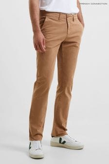 French Connection Stretch Brown Chino Trousers (B81349) | kr730