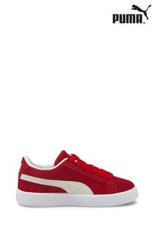 أحمر - حذاء رياضي سويد للأطفال Classic Xxi من Puma (B81386) | 287 ر.س