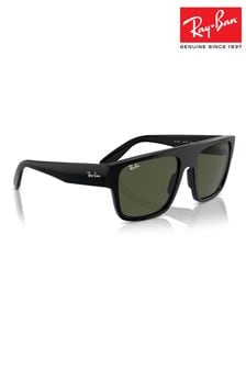 Ray-Ban Drifter Rb0360S Square Black Sunglasses (B81687) | kr2,129