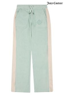 Juicy Couture Girls Blue Towelling Wide Leg Joggers (B82298) | €89 - €107