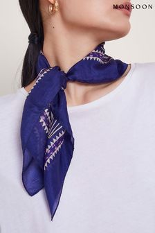 Шелковый шарф с квадратным принтом Monsoon Elsie (B82559) | €27
