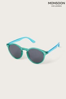 Monsoon Blue Round Colourblock Sunglasses (B82566) | €21