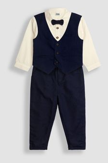 Jojo Maman Bébé Houndstooth Waistcoat Shirt And Trousers Set (B82643) | 72 €