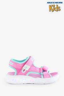 Skechers Pink Sola Glow Sandals (B83257) | KRW83,300