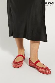 紅色 - Dune London Happeningg點綴裝飾平底鞋 (B83520) | NT$3,730