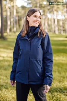 Mountain Warehouse Blue Womens Fell 3-in-1 Water-Resistant Jacket (B83538) | $110