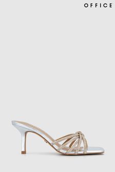 Office Mitzy Embellished Knot Mule Sandals