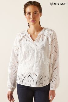 Ariat Decelea White Blouse (B83821) | 475 zł