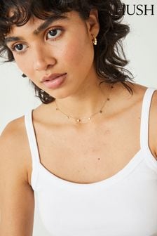 Hush Tone Choker-Halskette mit kleinen Sternanhängern (B84039) | 84 €