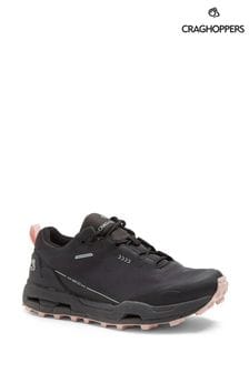 Craghoppers Adflex Low Black Shoes (B84066) | ￥27,300