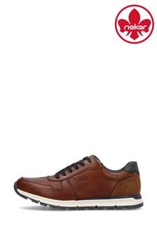 Rieker Mens Lace-Up Brown Shoes (B84070) | 445 QAR