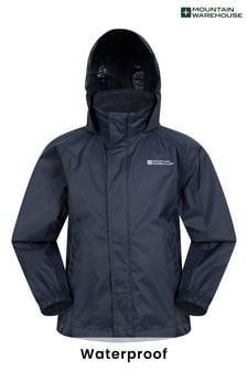Синий - Детская непромокаемая куртка Mountain Warehouse Pakka (B84169) | €33