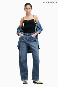 AllSaints Blue Mia Carpenter Jeans (B84178) | AED715