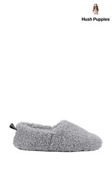 Hush Puppies Grey Emily Slippers (B84249) | $48