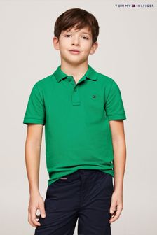 Verde - Cămașă polo cu steag Tommy Hilfiger (B84548) | 197 LEI - 239 LEI