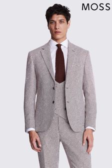 MOSS Tailored Fit Houndstooth Jacket (B84578) | LEI 949