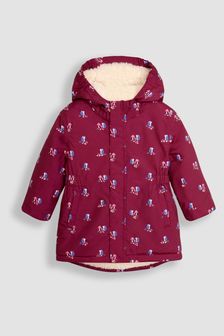 Igelprint, Beere - Jojo Maman Bébé Printed Parka (B85248) | 79 € - 82 €