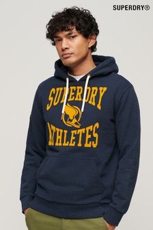 Superdry Blue Track & Field Athletic Graphic Hoodie (B85608) | €91